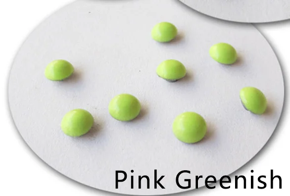 Meetee, 100 шт, 5-9 мм, цветная круглая заклепка в форме гриба, пряжки для одежды, декоративные гвозди, кнопки, сделай сам, обувь, сумка, фурнитура, запчасти, аксессуары - Цвет: Pink Greenish