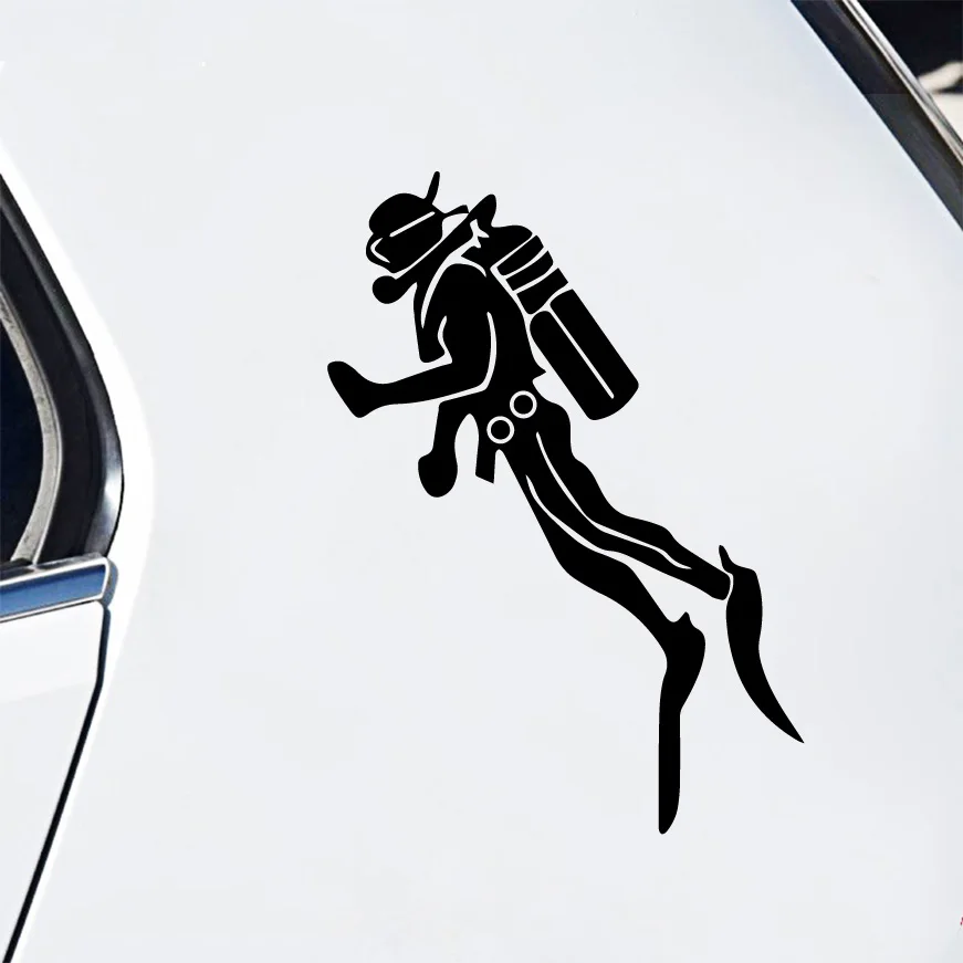 Creative Diver Stickers Car For Truck Window Bumper Auto Suv Door Laptop Kayak Vinyl Decal | Автомобили и мотоциклы