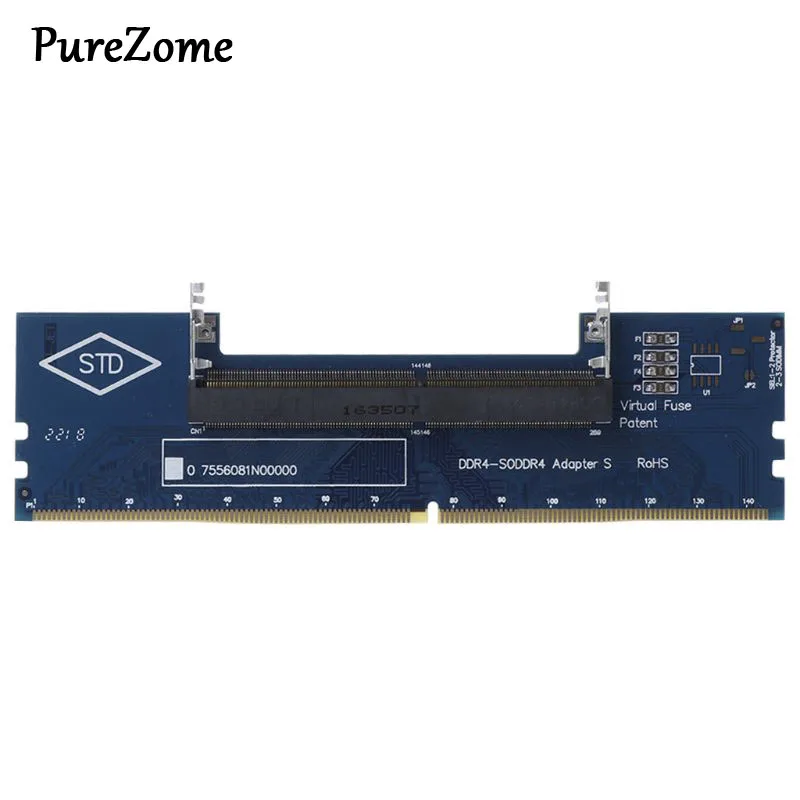 

Professional Laptop DDR4 SO-DIMM to Desktop DIMM Memory RAM Connector Adapter Desktop PC Memory Cards Converter Adaptor