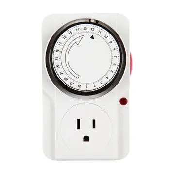 

Mechanical Timing Socket Mechanical Socket Timing Switch Household Time Control Smart Socket PC Material