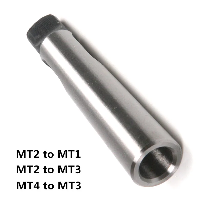 Taper sleeve adapter morse MT2 to MT1 MT2 to MT3 MT3 MT4 taper adapter Morse drill sleeve reducer 1pcs drill bits adapter drill chuck adapter socket adapter converter