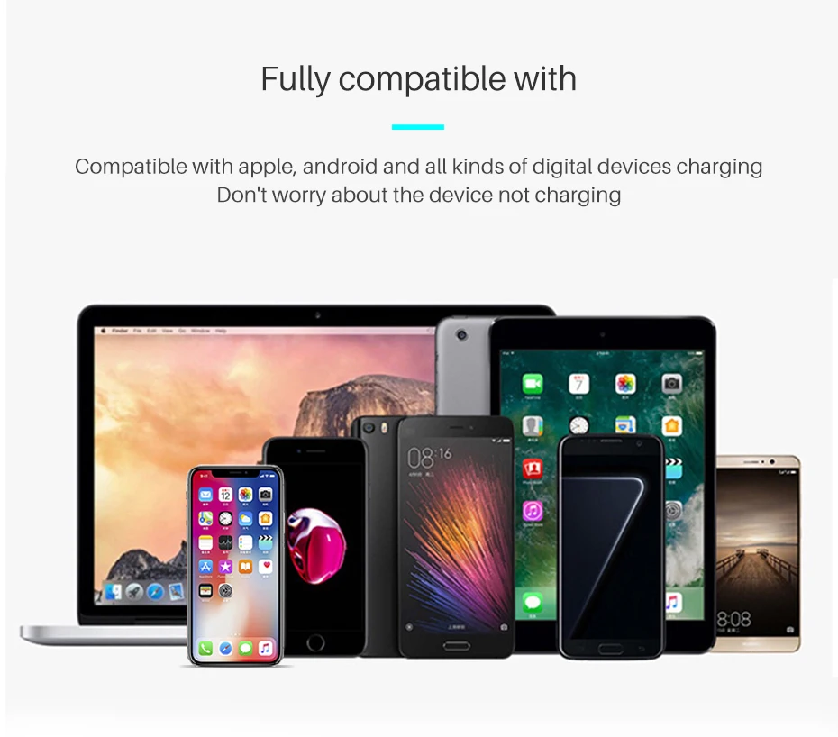 Модное умное 8A USB зарядное устройство для iphone X 7 6s Xiaomi samsung s9 huawei QC3.0 быстрое зарядное устройство беспроводной адаптер для мобильного телефона