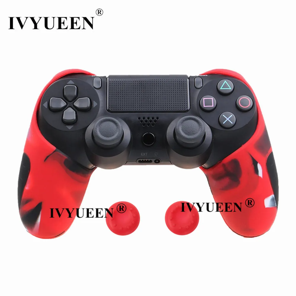 for PlayStation 4 ps4 Pro slim controller silicone case skin 11
