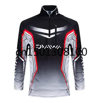 

2020 Summer Men Fishing Clothing Moisture Wicking Fishing Jacket Quick Dry Breathable Long Sleeve Hiking Cycling Fishing Clothes