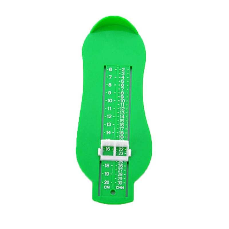 Детский измерительный прибор для измерения количества ног, одноцветная линейка для ног, Детская линейка для ног, детская обувь, принадлежности, измерительные инструменты - Цвет: BB6827GR-1