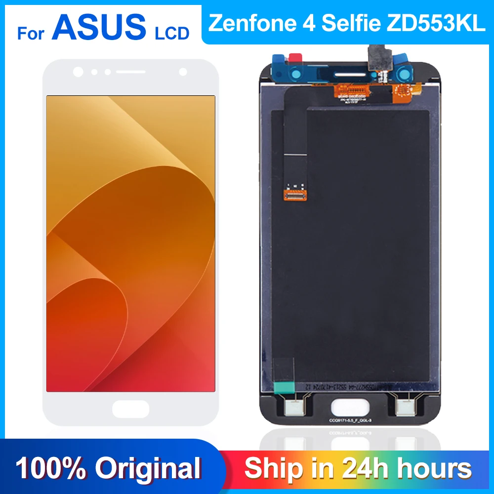 Оригинальный 5 ''ZD553KL LCD для Asus Zenfone 4 Selfie ZD553KL X00LD ЖК-дисплей панель сенсорный