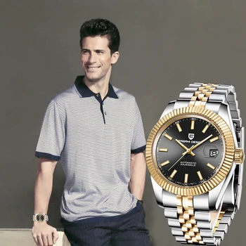 

PAGANI DESIGN Men's Business Watch Automatic Waterproof Military Mechanical Watch Top Brand Men's Sports Watch Relogio Masculino