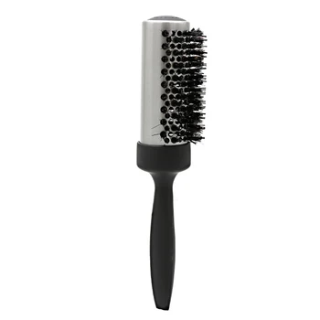 

Men Bristles Salon Professional Practical Easy Use Comb Tools Durable Round Heat Resistant Fashion Nylon Non Slip Hair Styling