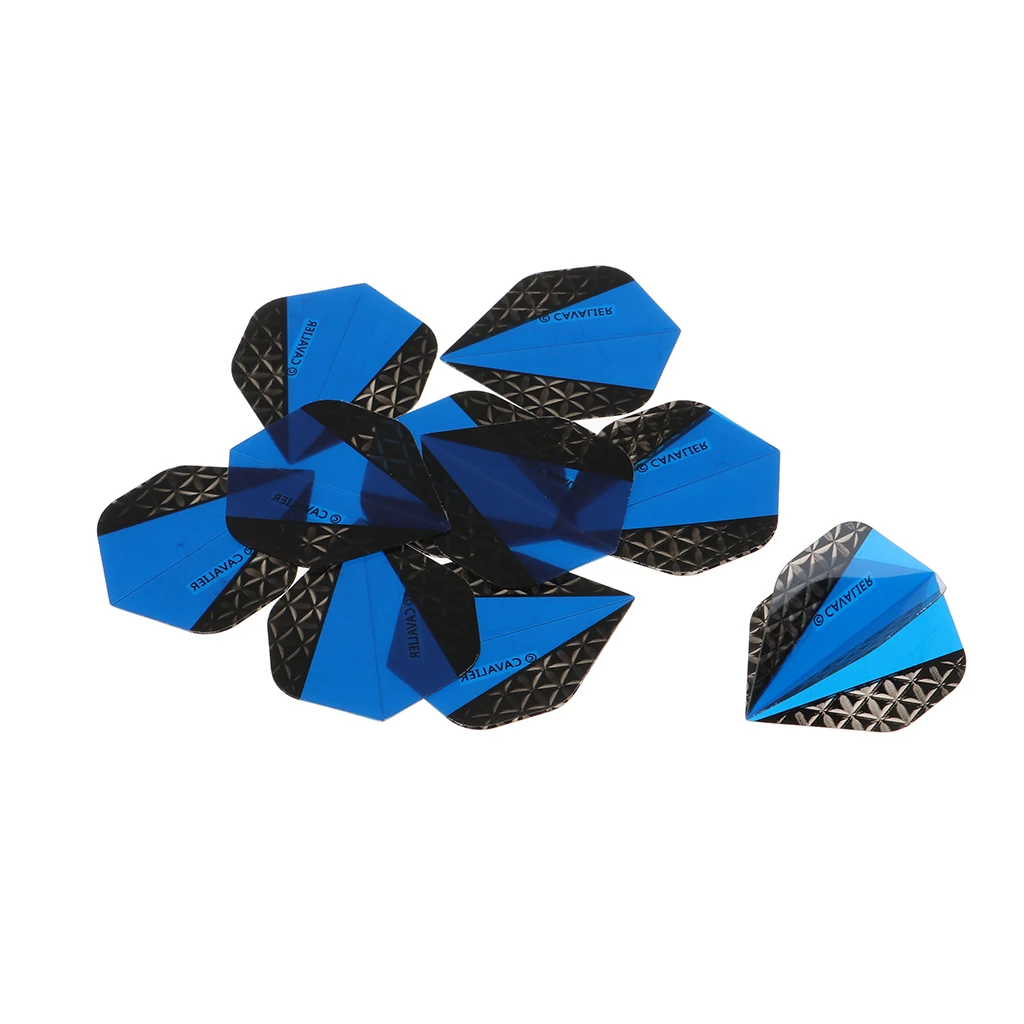 10Pcs Standard Shape Flights PET Extra Tough Thick Tail Accessories Dart Flights 10Pcs Standard Shape Flights PET Extra Tough Thick Tail Accessories Dart Flights