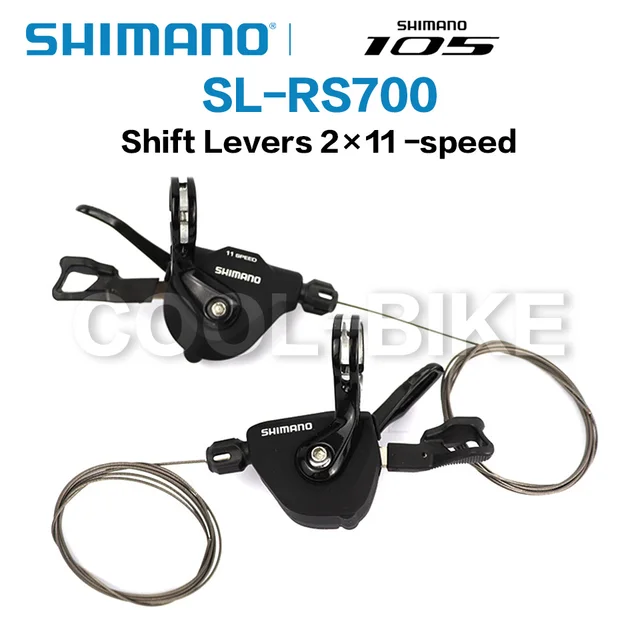 Shimano-レーシングバイク用シフトレバー,2x11スピード,rs700,ロード 