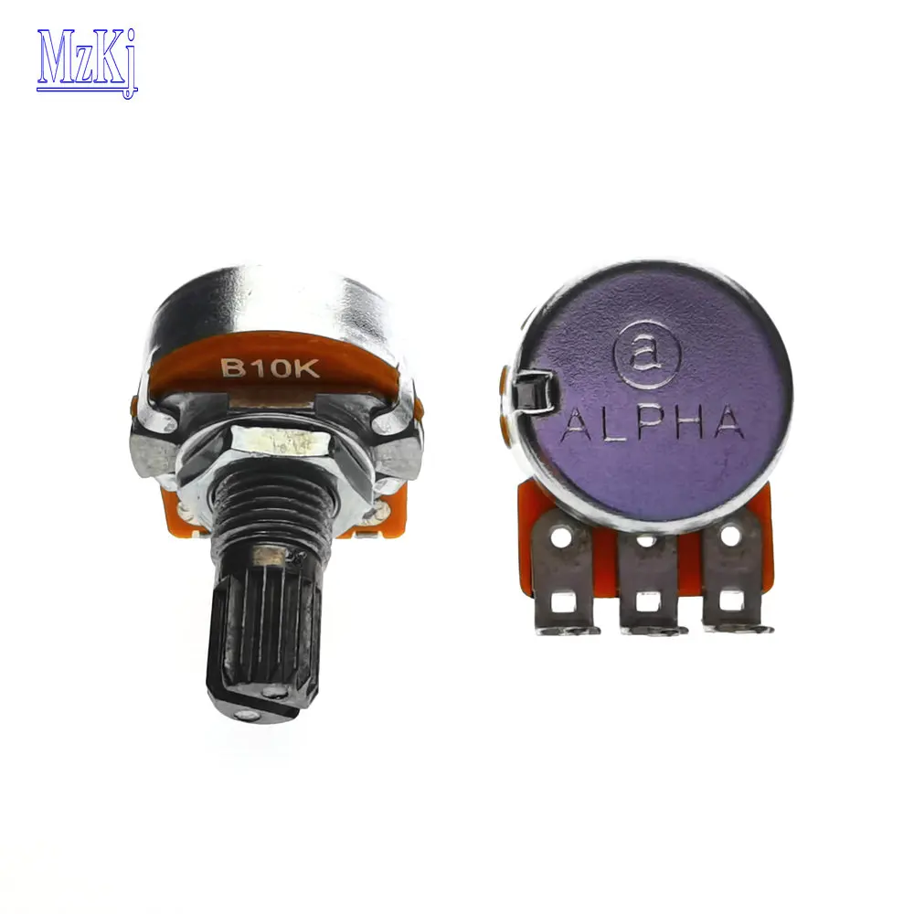 5 шт. B10K Новый оригинальный тайваньский WH148 RV16 10K B103 ALPHA для HiFi усилителя звука шаговый громкости