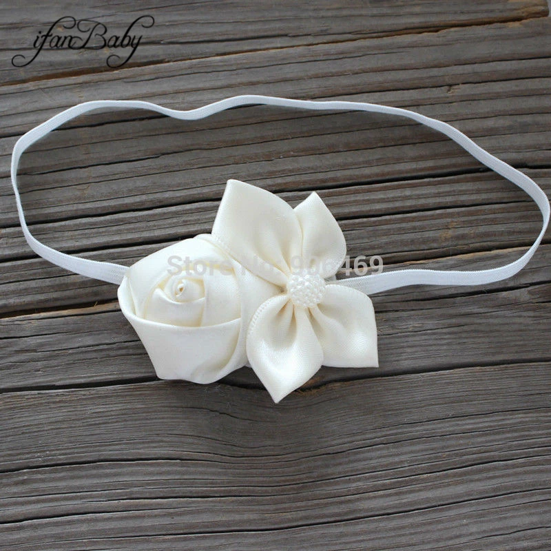 kids nylon headband girl flower headband accessories (15)