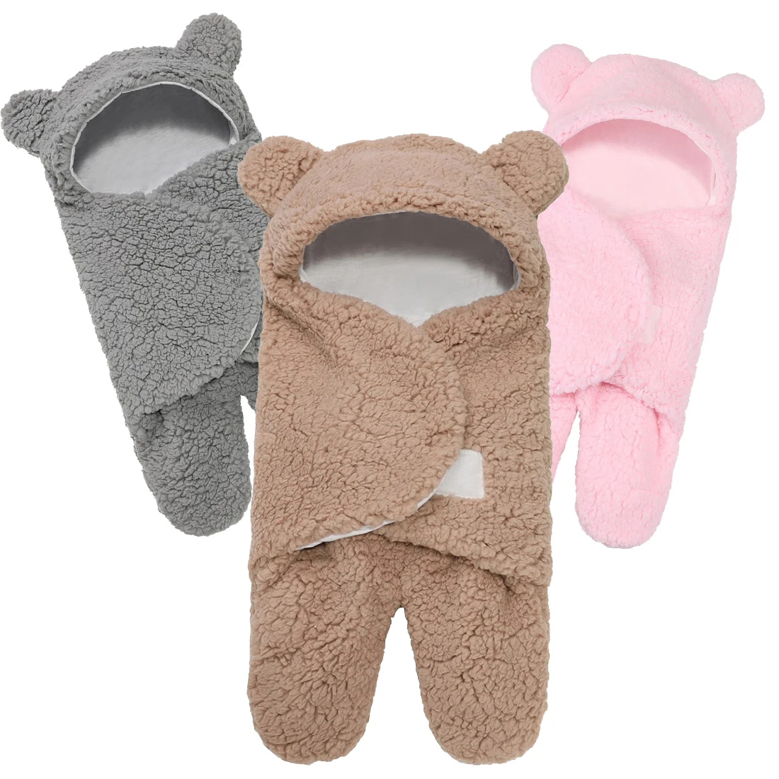 

0-3 Months 100% Cotton Baby Sleeping Bag Baby Swaddle Wrap Blanket Newborn Infants Baby Envelop Sleep Bag Baby Bedding