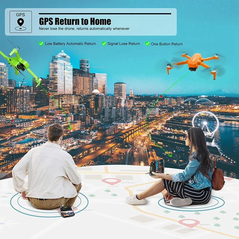 JJRC X17 Dron 5G WiFi FPV 6K HD Camera 2-Axis Gimbal GPS Optical Flow Positioning Brushless Motor Foldable RC Quadcopter RTF Toy