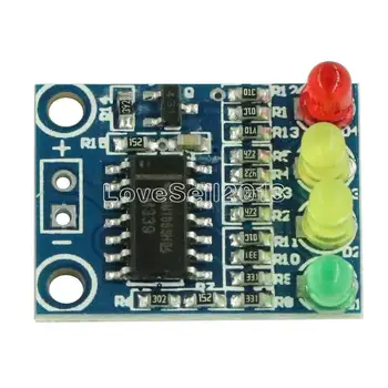 

12V Electric Quantity 4 Power Indicator Battery Detection Module For Arduino TOP
