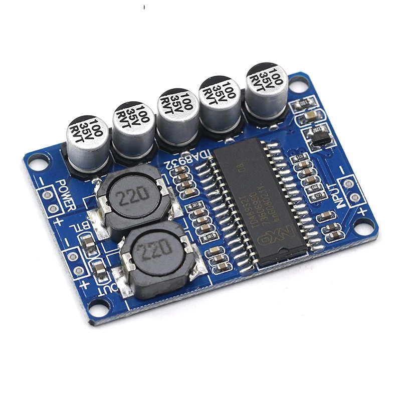 

Digital power amplifier board module 35w mono amplifier module High-power TDA8932 low power consumption