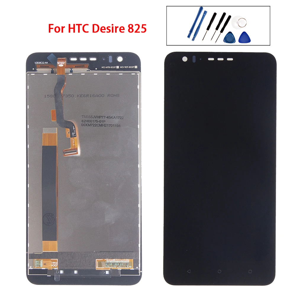 5 ''для HTC Desire 825 ЖК-дисплей с рамкой экран дисплей сенсорным дигитайзером в