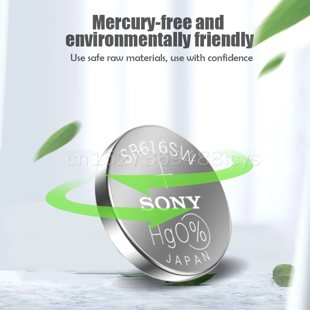 100 шт. оригинальный Sony 321 SR616SW SR616 1 55 V оксида серебра Батарея для часы с