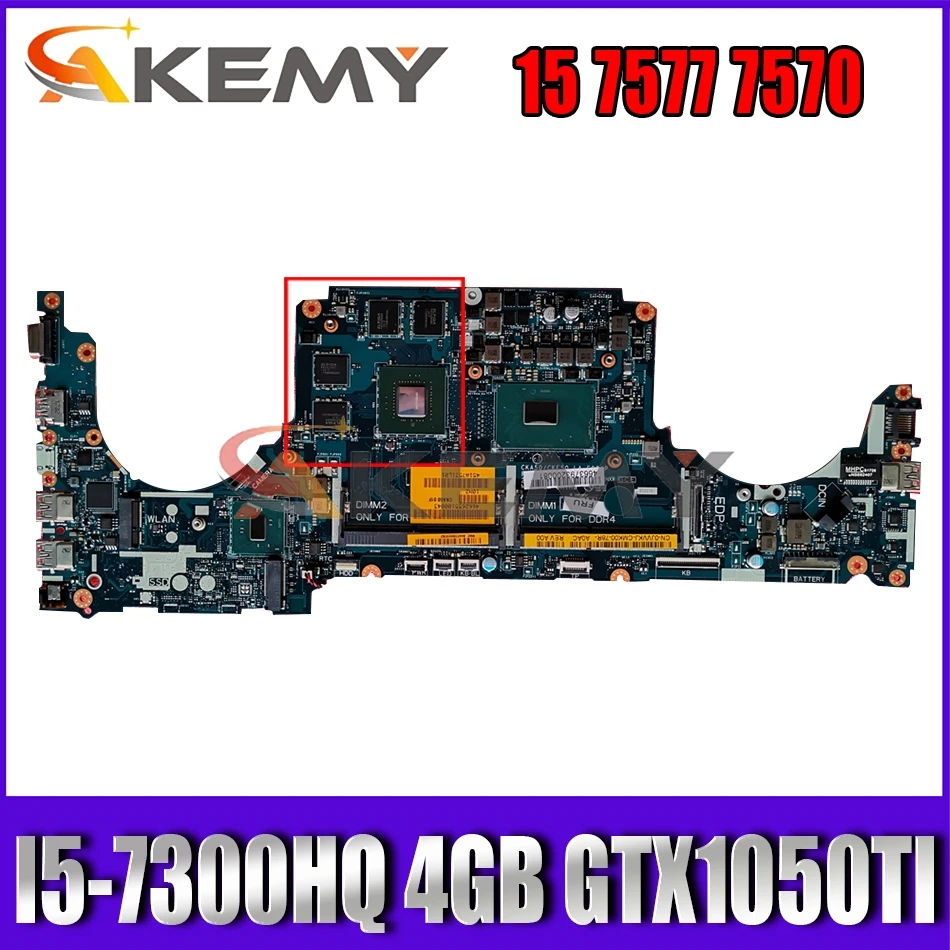 Материнская плата для ноутбука DELL INSPIRON 15 7577 7570 CKA50 CKF50 | Компьютеры и офис