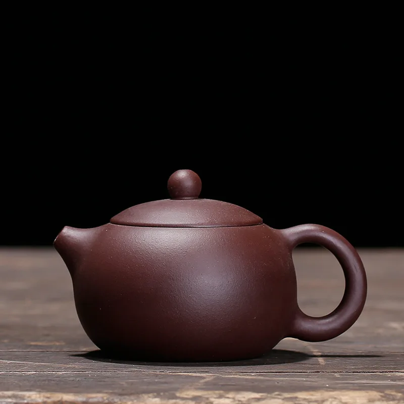 Yixing Clay Teapot Raw Ore Purple Clay Xi Shi Pot Teapot Set Eight Sets of a Pot Six Cup Pitcher Tea Ceremony Customizable Manuf