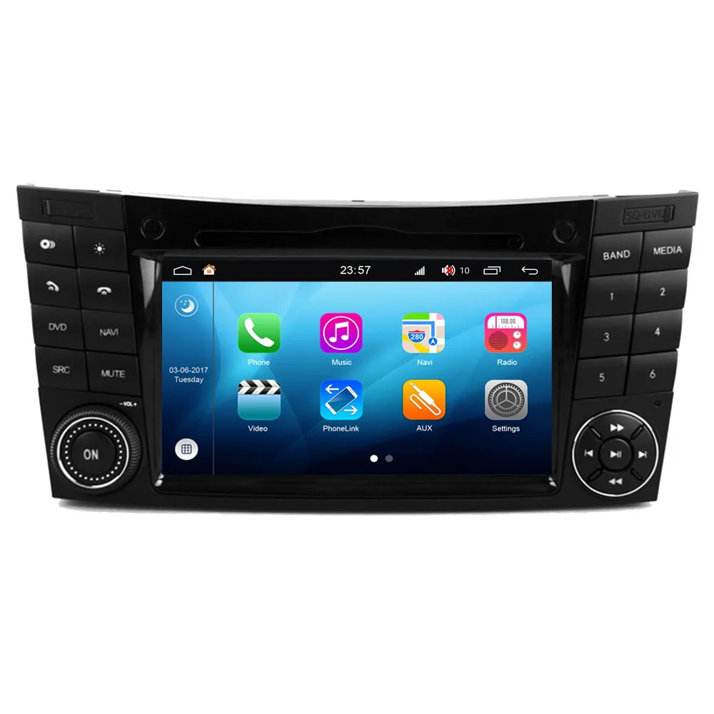 Автомагнитола для Mercedes W209 W463 G350 G500 G55 Android 8 0 автомобильное DVD-радио стерео