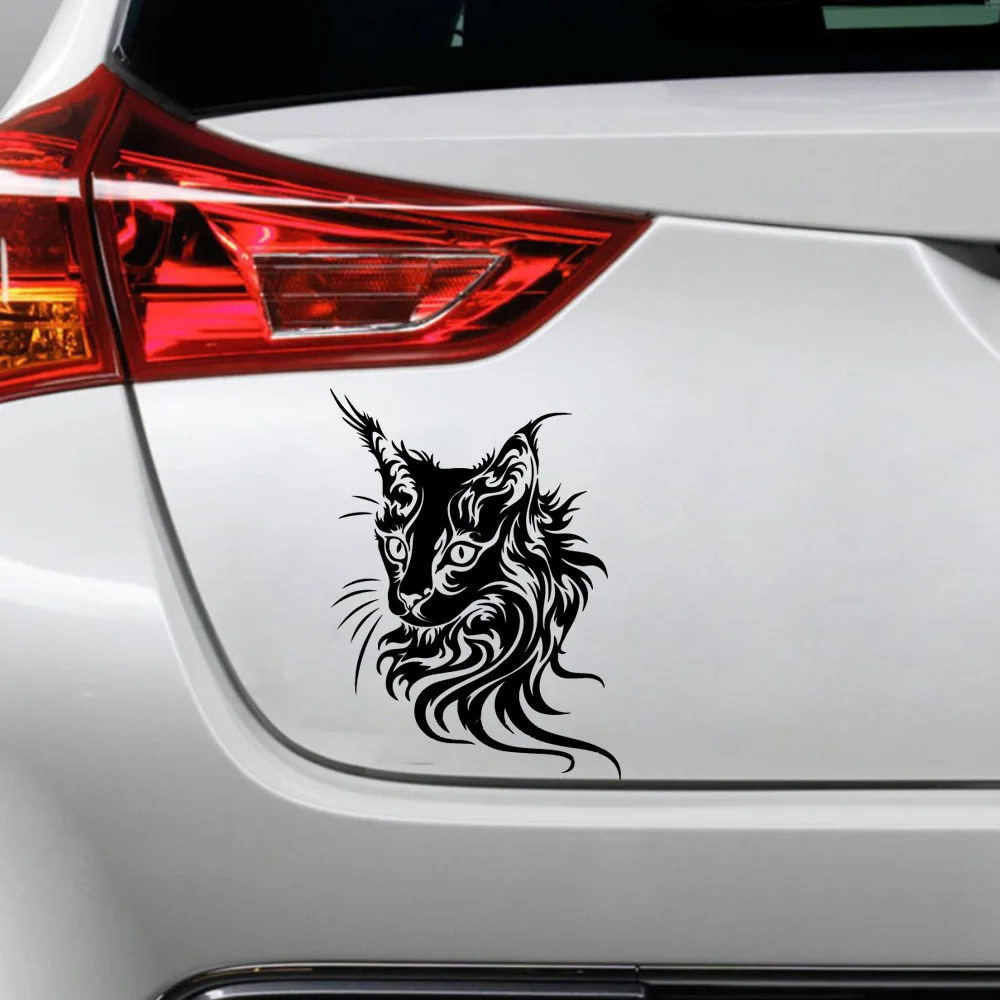 Cartoon Cat Stickers On The Car Wrap Vinyl Film Automobiles Products Accessories | Автомобили и мотоциклы