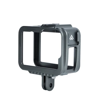 

Aluminum Frame Housing Case Metal Cage Protective Shell With Clod Shoe Mount 1/4 Screw For Go Pro Hero 9 Sport Camera