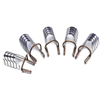 

5pcs/set silver Aluminum Reusable Nail Extension finger Care Form Guide crystal Extended Light therapy armor tool