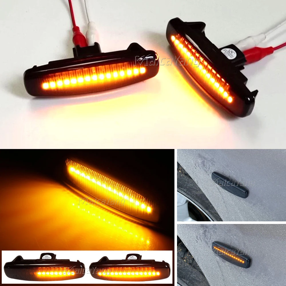 LED Side Marker Dynamic Turn Signal Light For Infiniti EX25 EX35 EX37 FX35 FX37 FX50 Nissan Fuga Murano Pathfinder Skyline | Автомобили и