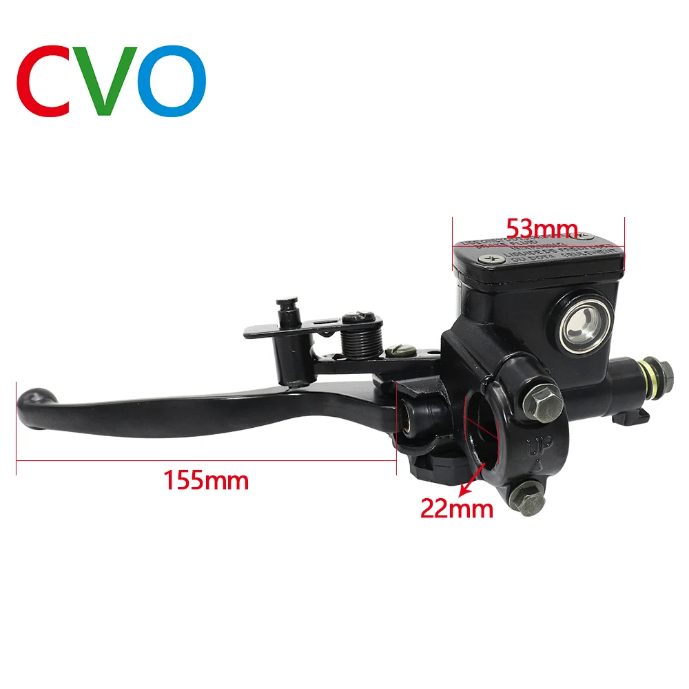 Hydraulic Brakes Universal Motorcycle brake Pump Buggy Scooter Cylinder Pump Handle Accessories Left Right Clutch Lever 50-250CC motorcycle brake lever motorcycle brake hose motorcycle brake pressure switch motorcycle clutch cable adjuster