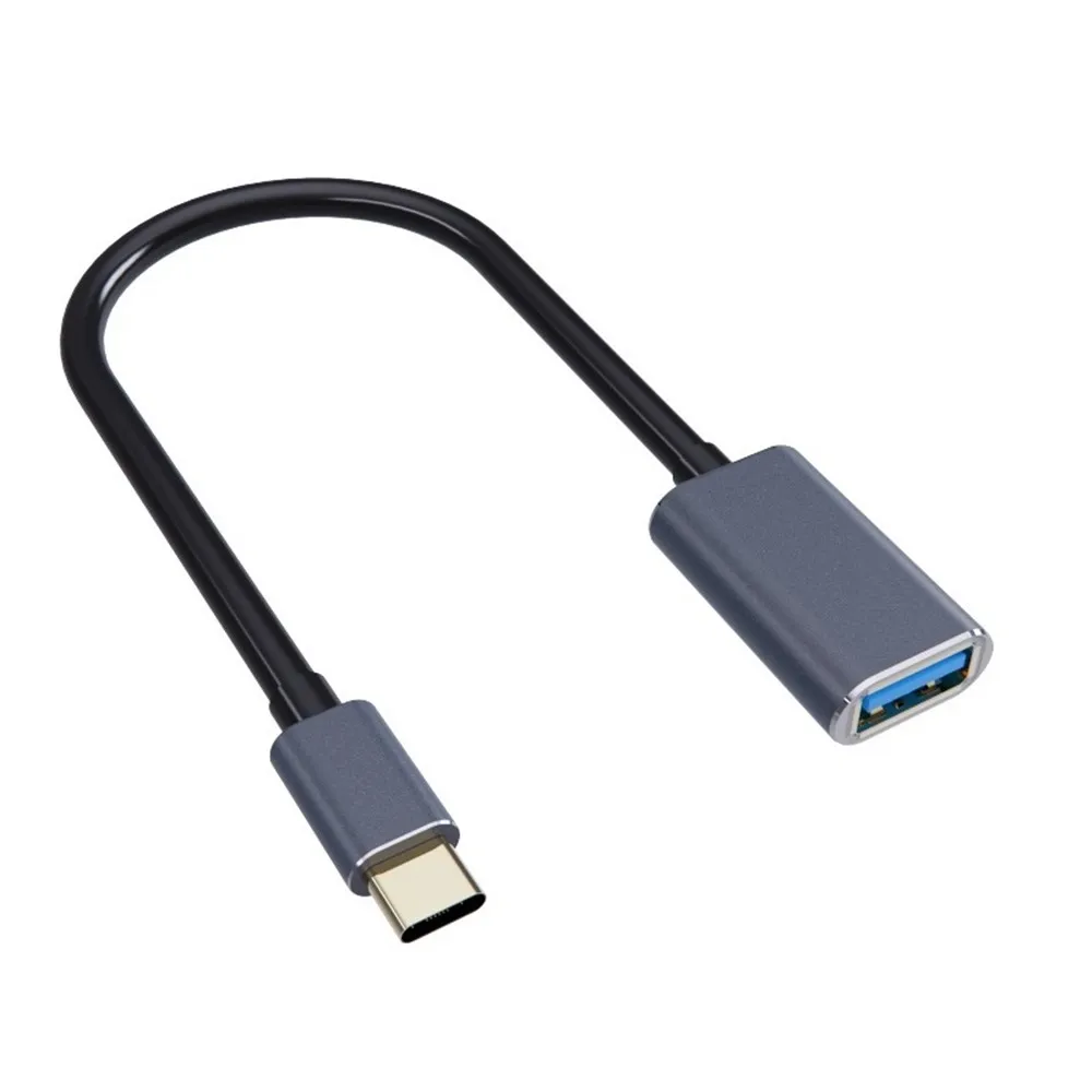 metal USB 3,1 type C OTG кабель адаптер type C USB C 3,1 USB 3,0 кабель для MacBook Pro samsung S9 USB флэш-накопитель внешний накопитель - Цвет: metal