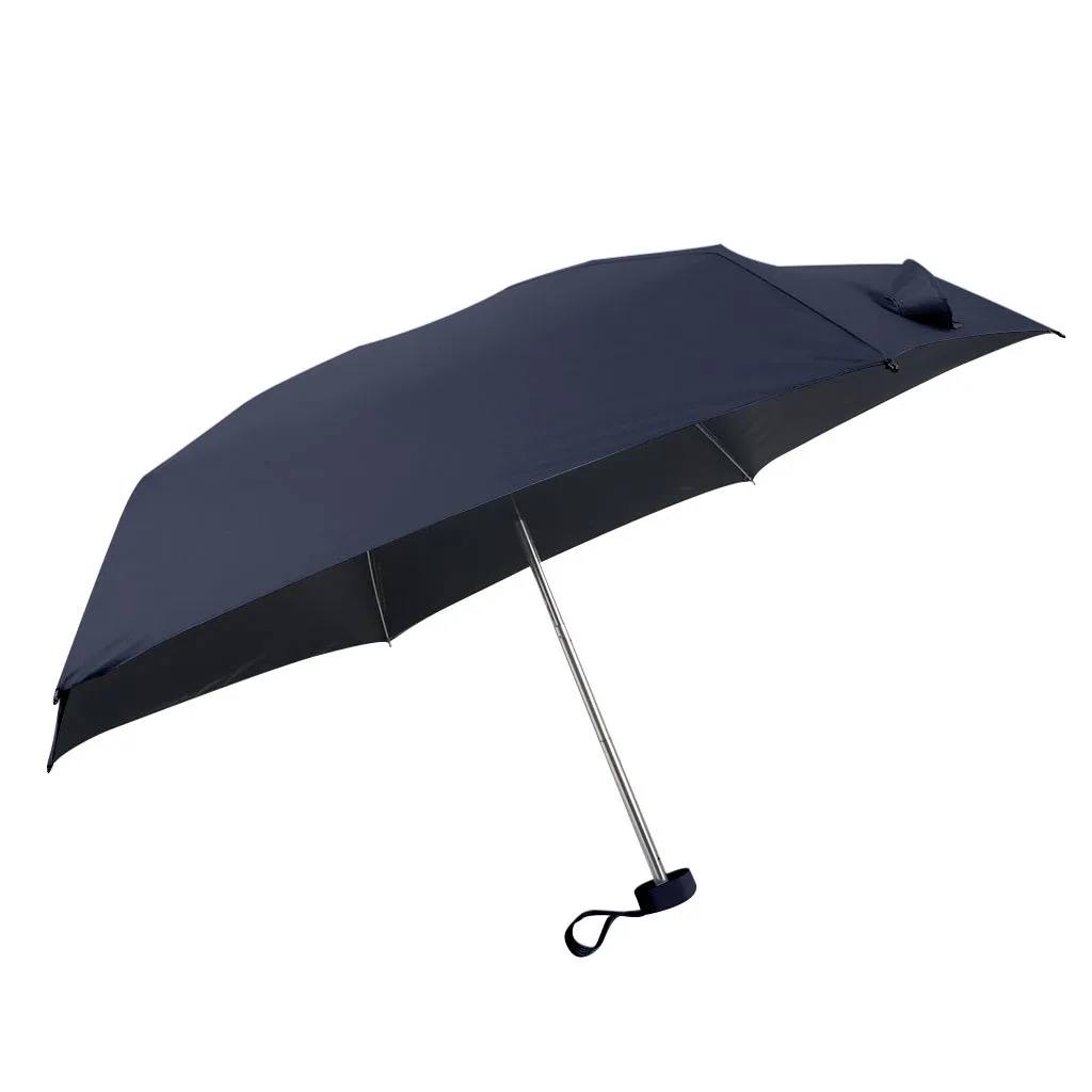Плоский легкий зонтик складной зонт от солнца мини Зонт 5 складной алюминиевый центральный полюс
