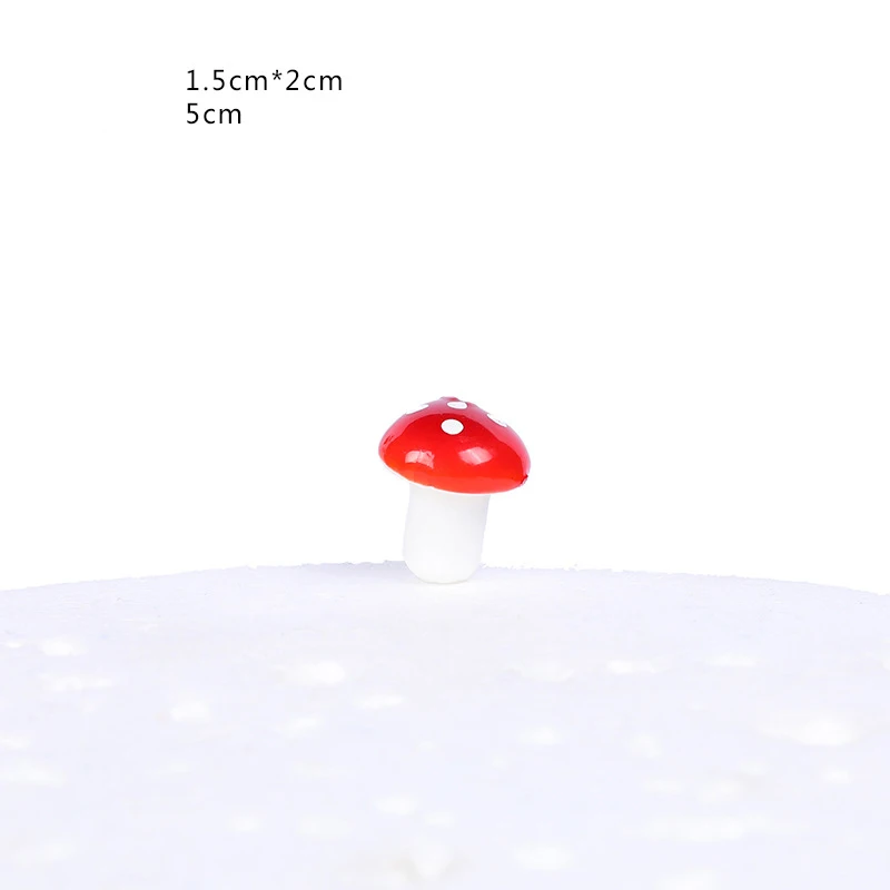 9pcs 1.5cm mushroom Детские вечерние украшения для торта в виде снежинок и супергероев из мультфильма для мальчиков и девочек - Цвет: 9pcs 1.5cm mushroom