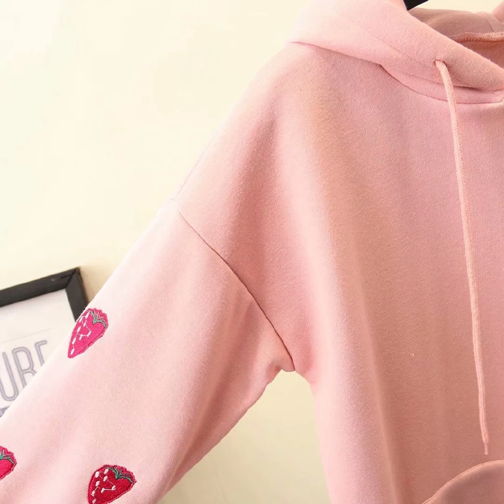 Женские толстовки размера плюс XL-4XL, розовый, черный, осенне-зимний тонкий бархатный пуловер, повседневная верхняя одежда, Женская Толстовка