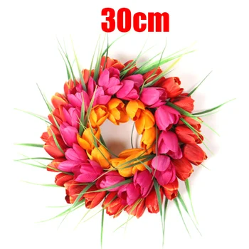 

Special Craft Flower Wreath Artificial Flower Wreath Door Garlands Silk Flower Wreath For Door, Wall, Window, Backdrop, Room
