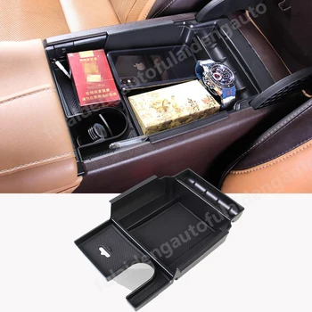 

1pcs ABS Black Armrest Storage Box Central Tray For Lexus RX350 RX450H 2016-2019 Car Accessories
