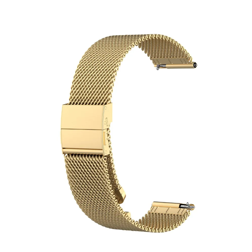 Ремешок для часов POLAR Vantage M наручные Смарт-часы металлический ремешок из нержавеющей стали Сменные аксессуары браслет ремешок для часов - Цвет: Gold