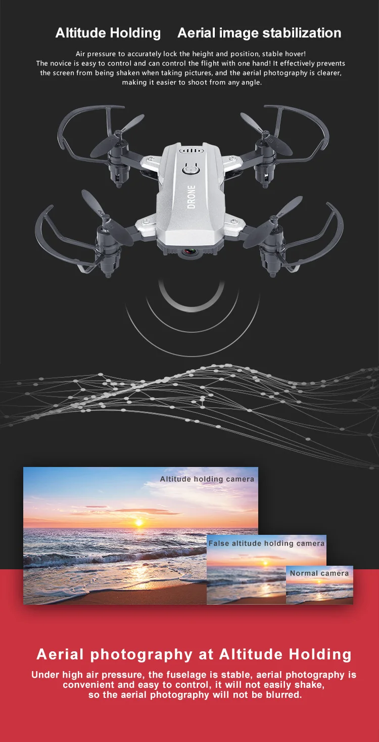 Дрон Радиоуправляемый квадрокоптер мини Дрон камера HD 1080P Wifi FPV Дрон складной высота удержания RC вертолет селфи дроны профессиональная игрушка