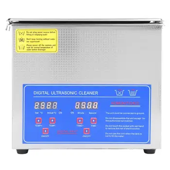 

3L Stainless Ultrasonic Cleaner Bath Digital Ultrasound Cleaning Tank for Jewelry Tool Part Ultra Sonic Cleaning Machine