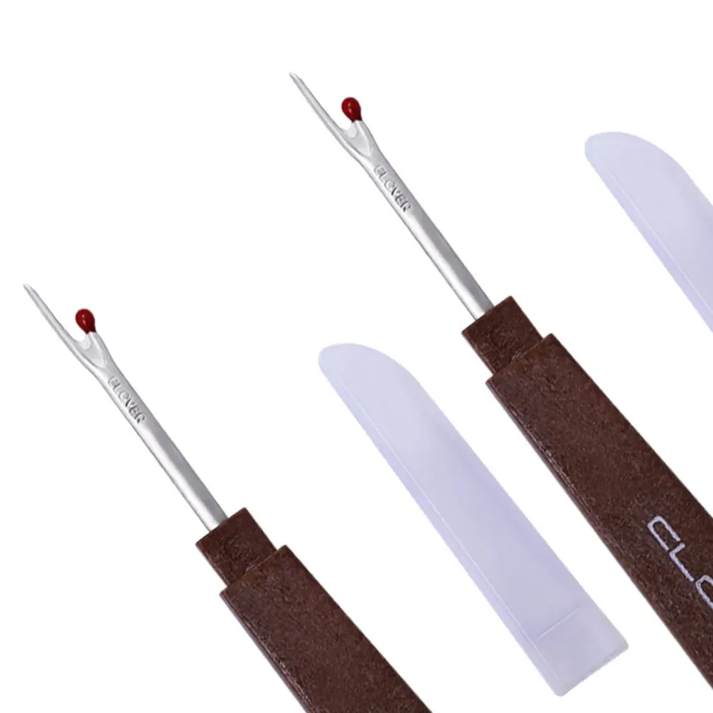 Cheekbone 2pcs Seam Rippers Handy Stitch Ripper Sewing Tools Thread Remover Kit Thread Unpicker Needlework Accessories