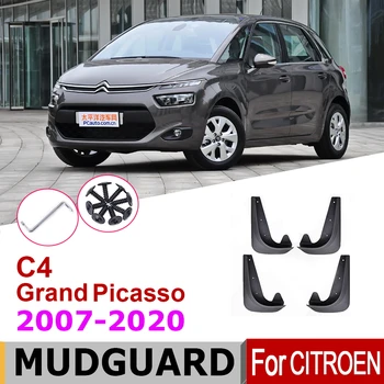 

Car Mudflap For Citroen C4 Grand Picasso I II 2020-2007 Fender Mud Guard Flap Splash Flaps Mudguards Accessories 2009 2008 2007