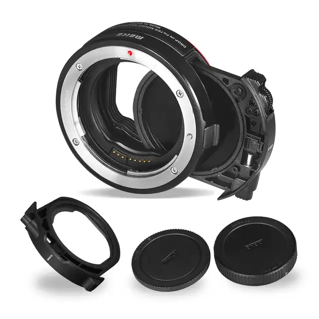 Canon Rf Ef Adapter Meike EF-to-RF Lens Adapter With Drop-in VND
