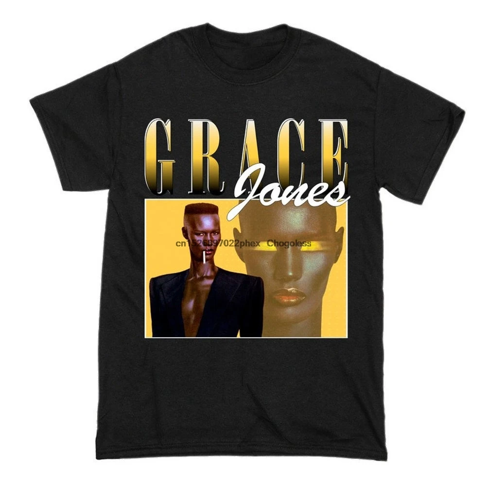 Футболка с коротким рукавом для мужчин и женщин Grace Jones Vote 2 |