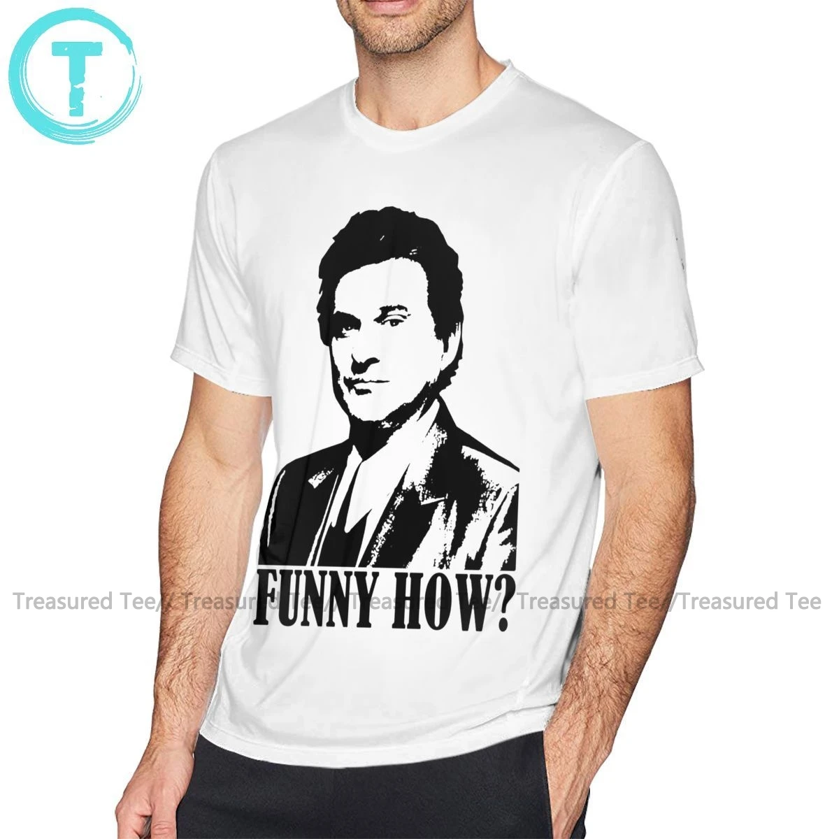 Goodfellas футболка Goodfellas Joe Pesci Funny How Футболка с принтом большая футболка Мужская 100 хлопковая футболка