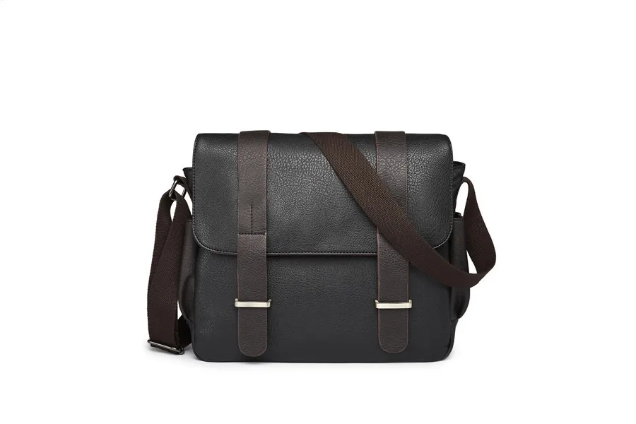 Мужская брендовая холщовая сумка-мессенджер, повседневная дизайнерская сумка на плечо, Женская Мужская винтажная большая однотонная