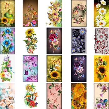 

Sunflower 5D DIY Diamond Painting Kits Full Drill Rhinestone Embroidery Cross Stitch Diamond Painting Home Decor Craft