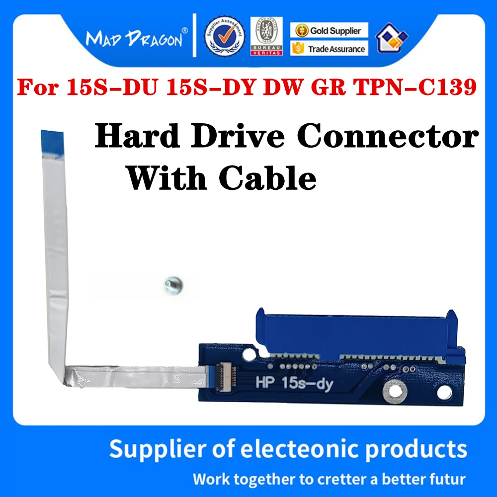 Новый LS-H323P для HP 15S-DY 15-CS 15-DW 15S-GR 15S-DU TPN-C139 ноутбуки SATA SSD HDD линия жесткий диск гибкий