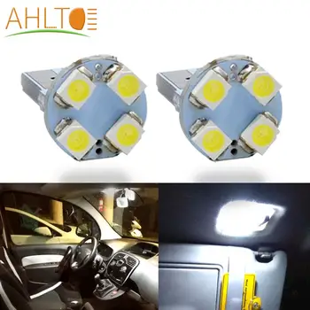 

White 2x T10 1210 3528 4smd 4 Smd Led Canbus Signal Corner Light Bulb Door Lamp Reading Interior Lighting Blubs