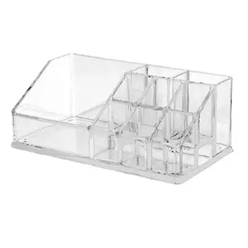 

9 Grid Cosmetic Case Acrylic Display Stand Box Lipstick Cosmetic Makeup Holder