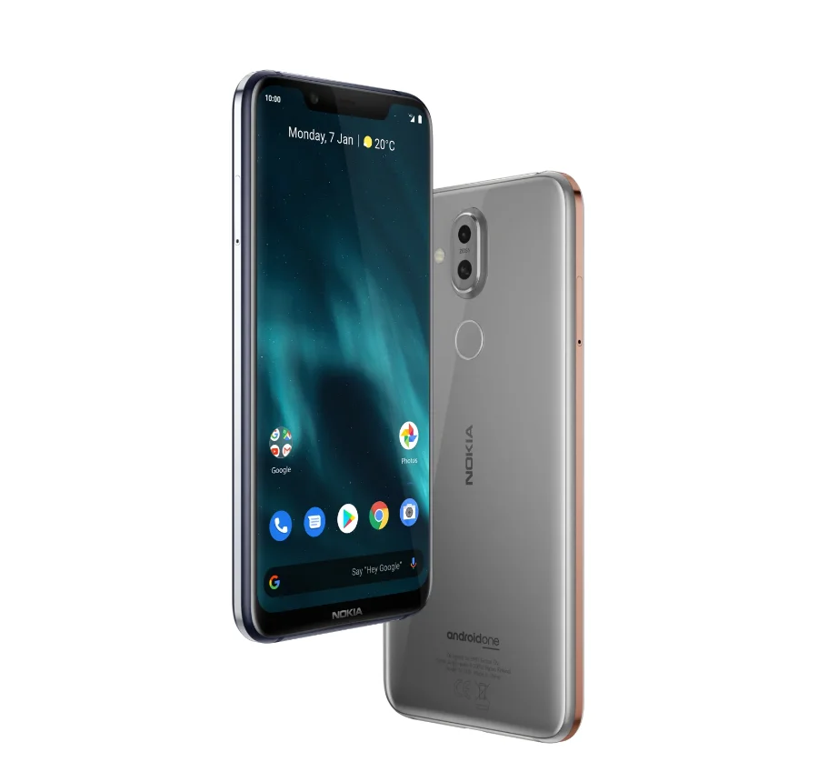 Смартфон Nokia 8,1X7 LTE, 4 ГБ, 64 ГБ, 6,18 дюйма, Full-HD+ Snapdragon 710, 20 МП, селфи-камера, 3500 мАч, мобильный телефон на Android